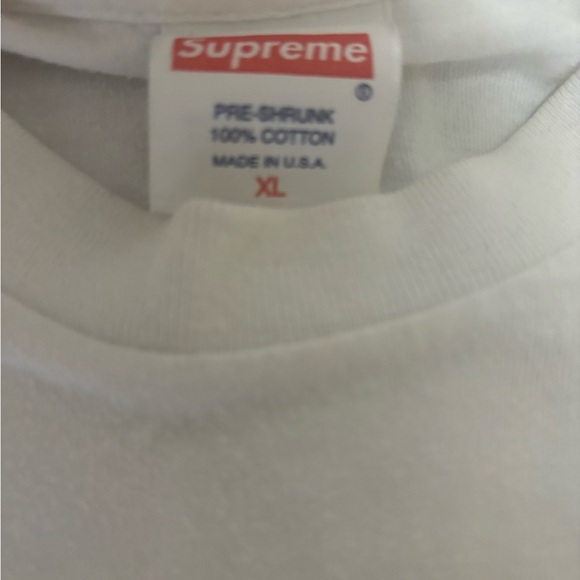 Supreme Box Logo Tee 'White' size XL - Picture 3 of 3